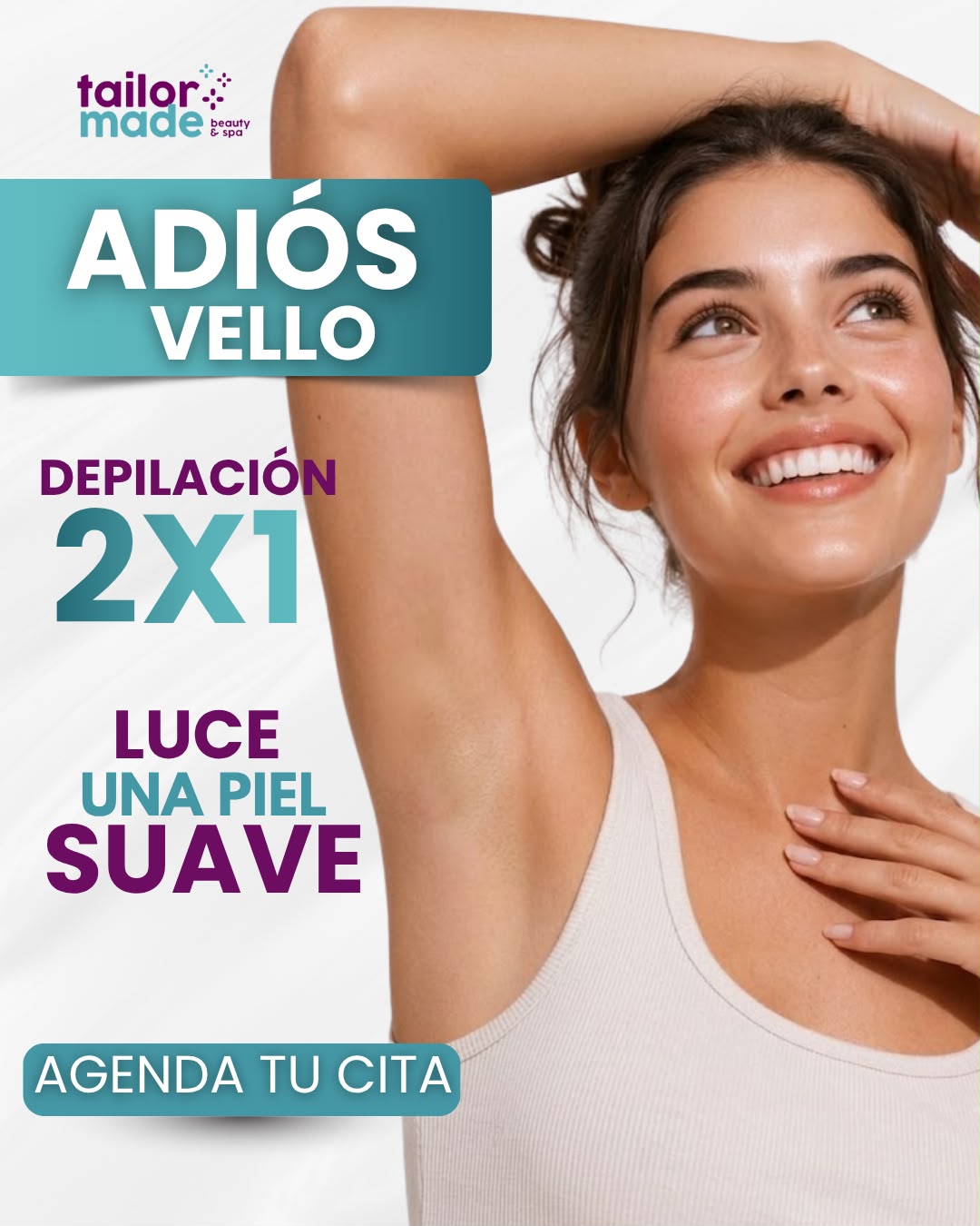 ¡Este verano dile adiós al vello!