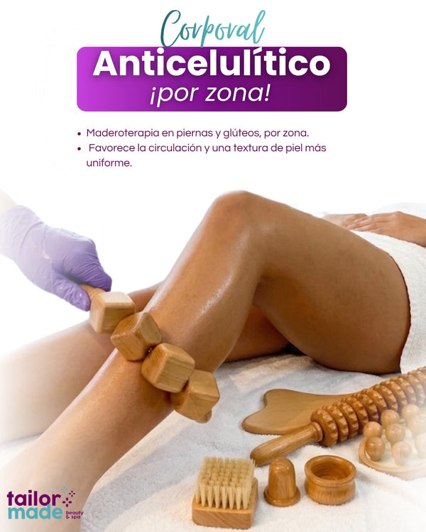 Anticelulítico por zona, 60 minutos