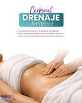 Drenaje linfático por zona, 20 minutos