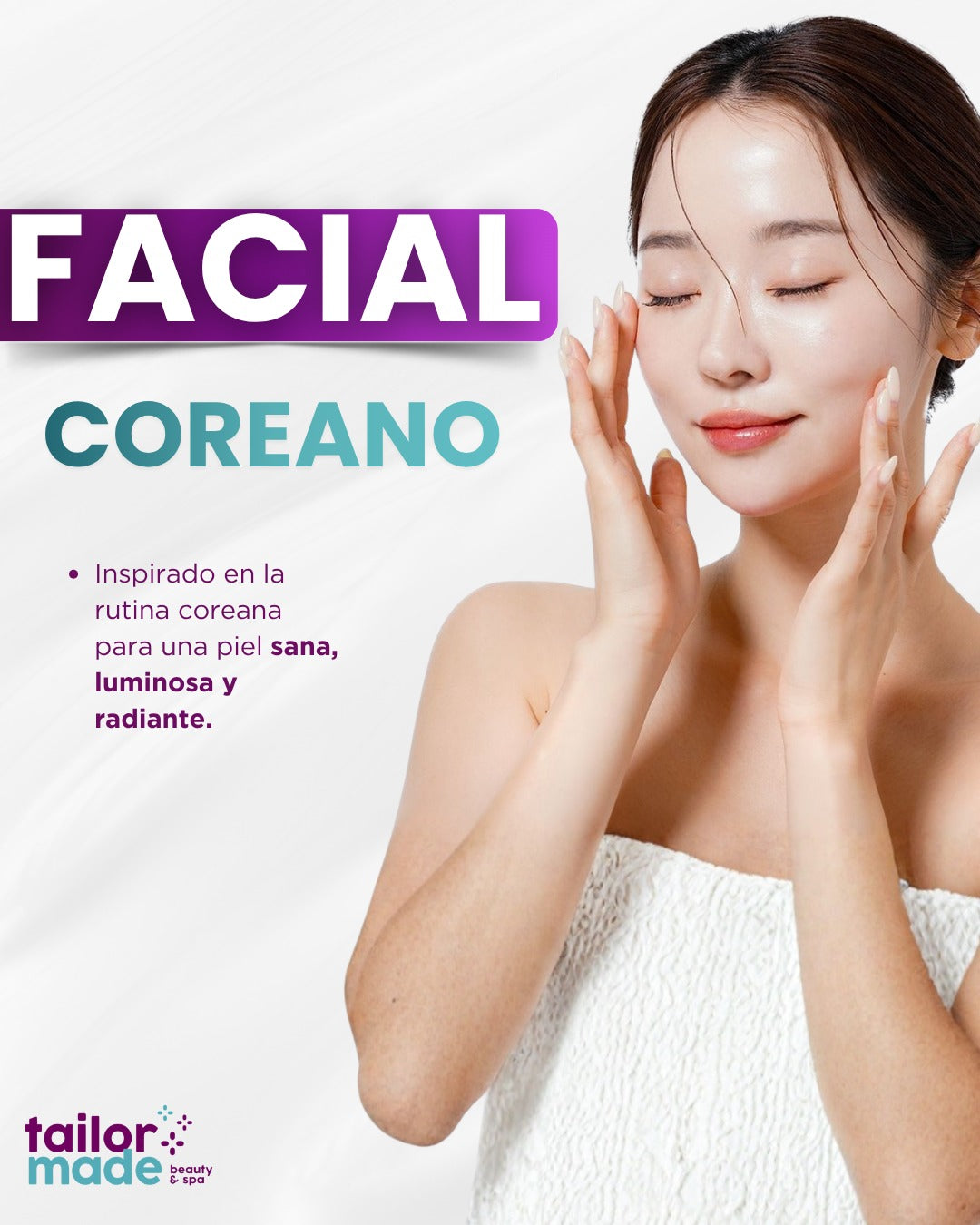 Facial coreano, 60 minutos