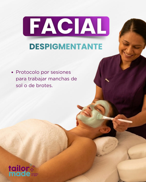 Facial despigmentante, 60 minutos