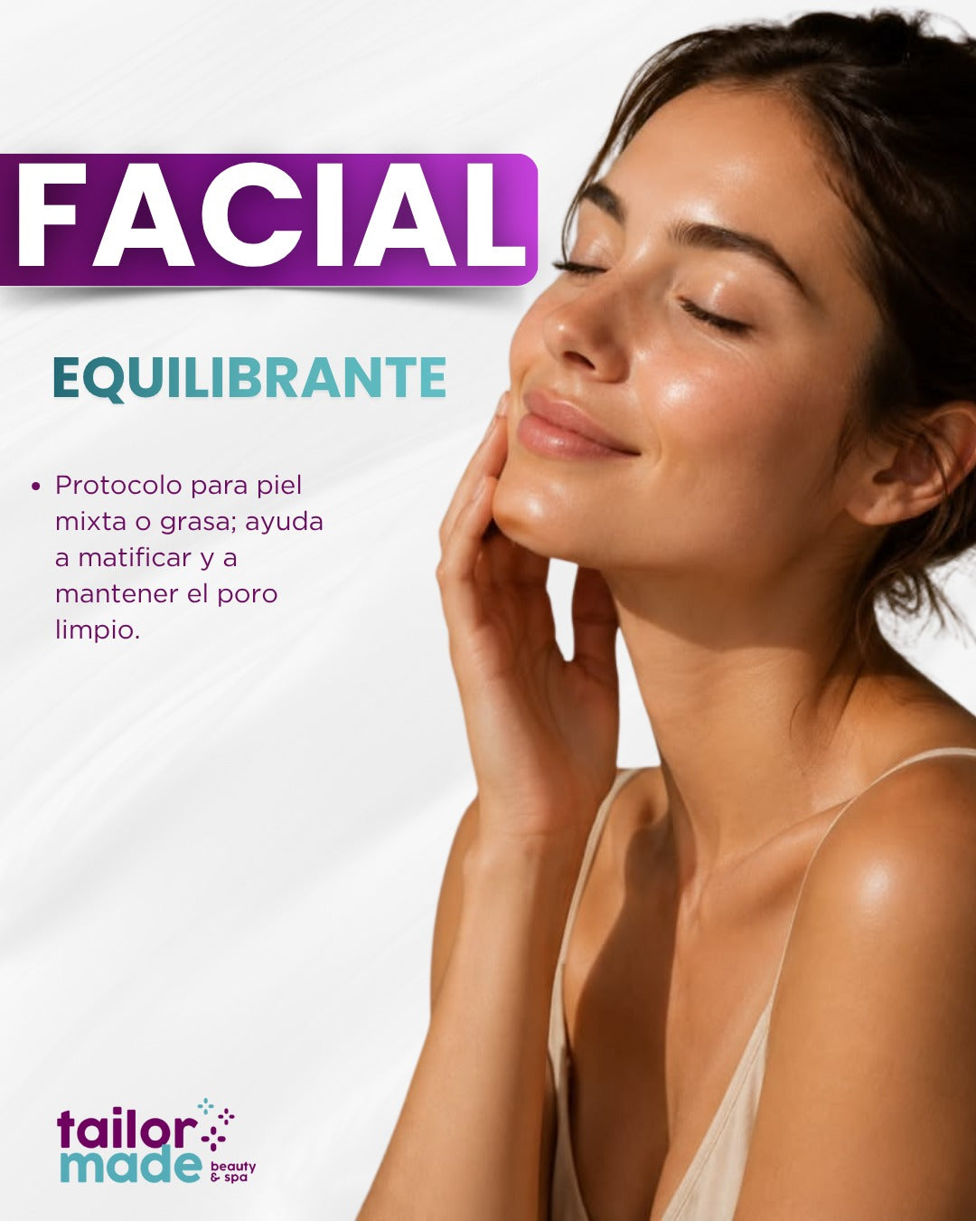 Facial equilibrante, 60 minutos