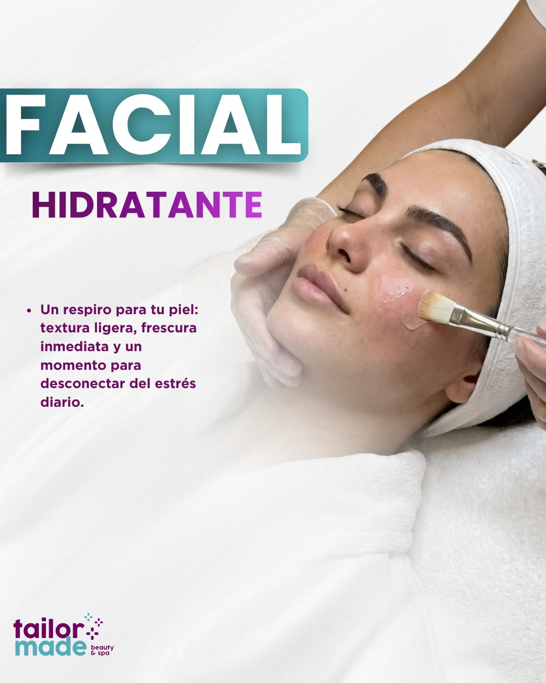 Facial hidratante, 60 minutos
