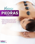 Masaje con piedras calientes, 60 minutos